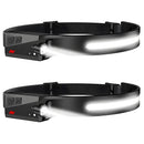 Headlamp USB Rechargeable LED  Waterproof, Motion Sensor Camping/Hiking Light