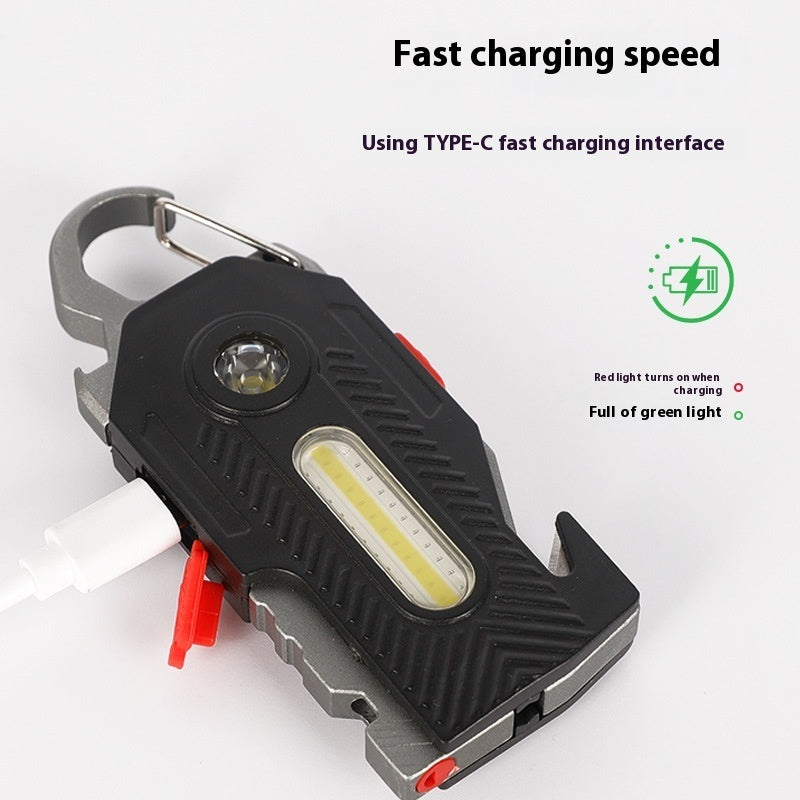 Multifunctional Rechargeable Emergency Light Handheld Highlight Outdoor