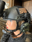 Ballistischer Helm RT2 High Cut Helm: Getestet nach LEVEL IIIA (Inklusive Arc Rails, Polsterung, Riemen)