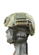 Ballistischer Helm RT2 High Cut Helm: Getestet nach LEVEL IIIA (Inklusive Arc Rails, Polsterung, Riemen)