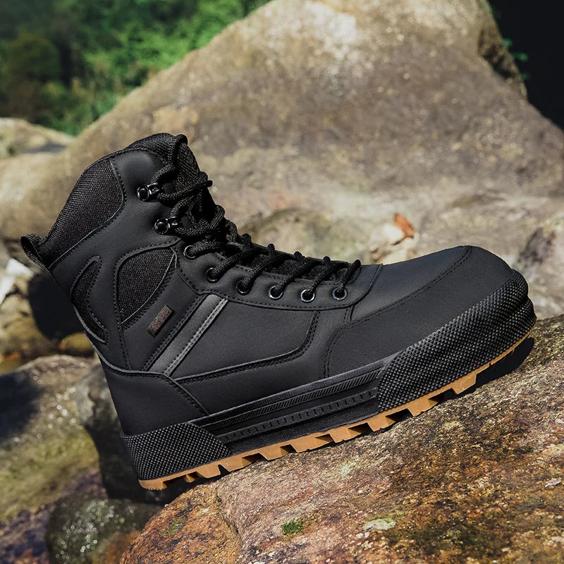 Men’s Lace-Up Outdoor Ankle Boots.” Remove “Waterproof