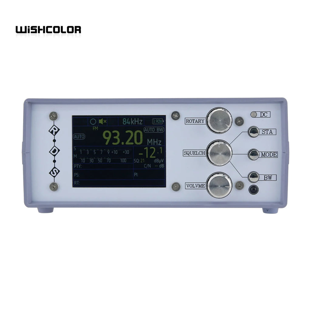 HamGeek TEF6686 RDS AM FM LM MW SW OIRT Desktop Full Band Radio Receiver Stereo Version + Remote Control