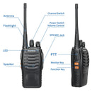 Baofeng BF-88E Walkie Talkie Wireless Copy Frequency Long Range UHF 400-470MHz Portable Ham Two Way Radio for Hunting