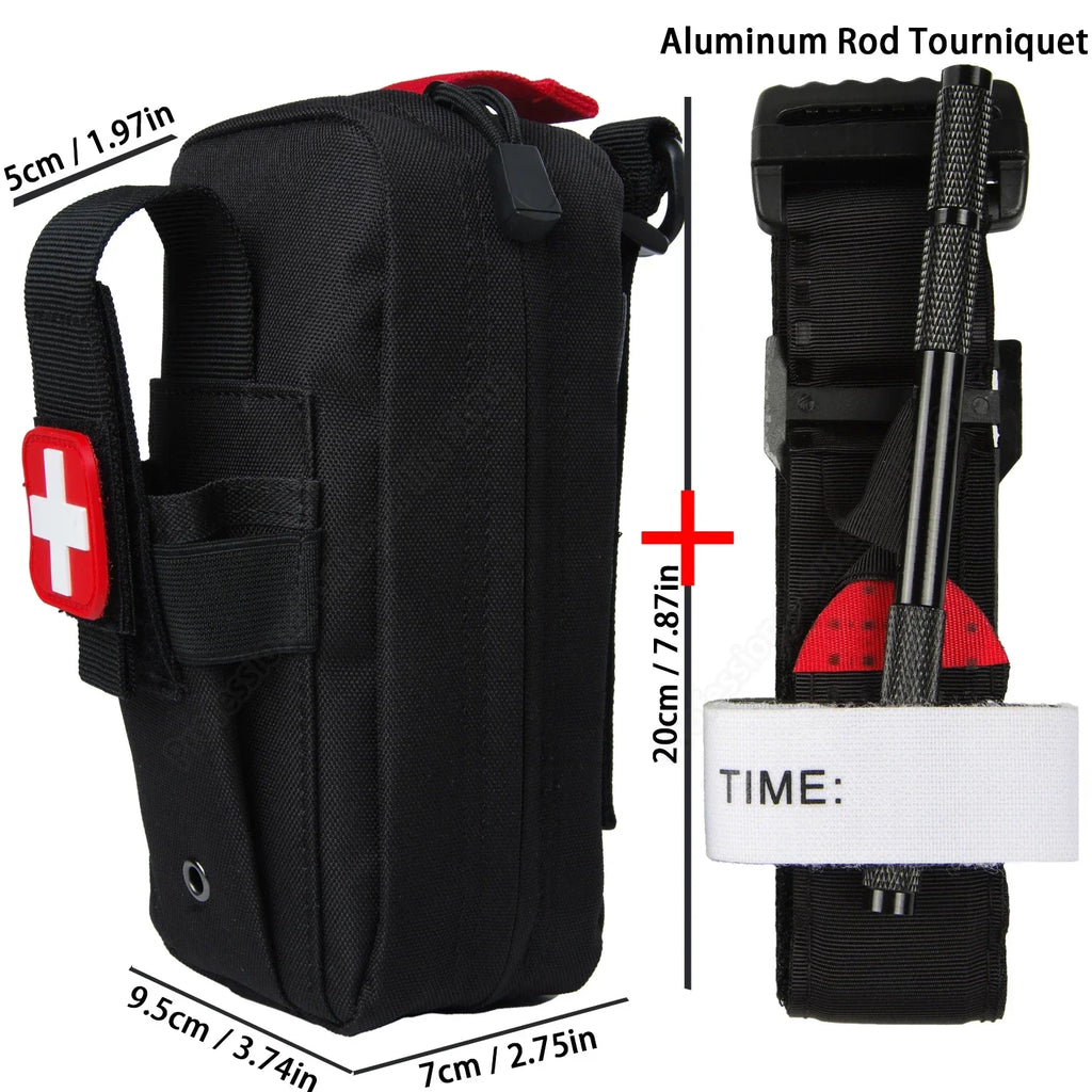 Notfall-Überlebensausrüstung Erste-Hilfe-Set Admin-Tasche EMT Campingausrüstung Taktisches Trauma Molle EDC IFAK Outdoor-Werkzeuge
