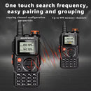 Baofeng AT-K6 Portable Ham Radio Full Band UHF Walkie Talkie with Air Band Scanning Long Range Two-Way Communication
