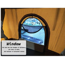 Camping ABS 2-4 Personen Outdoor-Wanderdachzelt Dachzelt Auto-Dachzelt Dreieckiges Hartschalen-Dachzelt