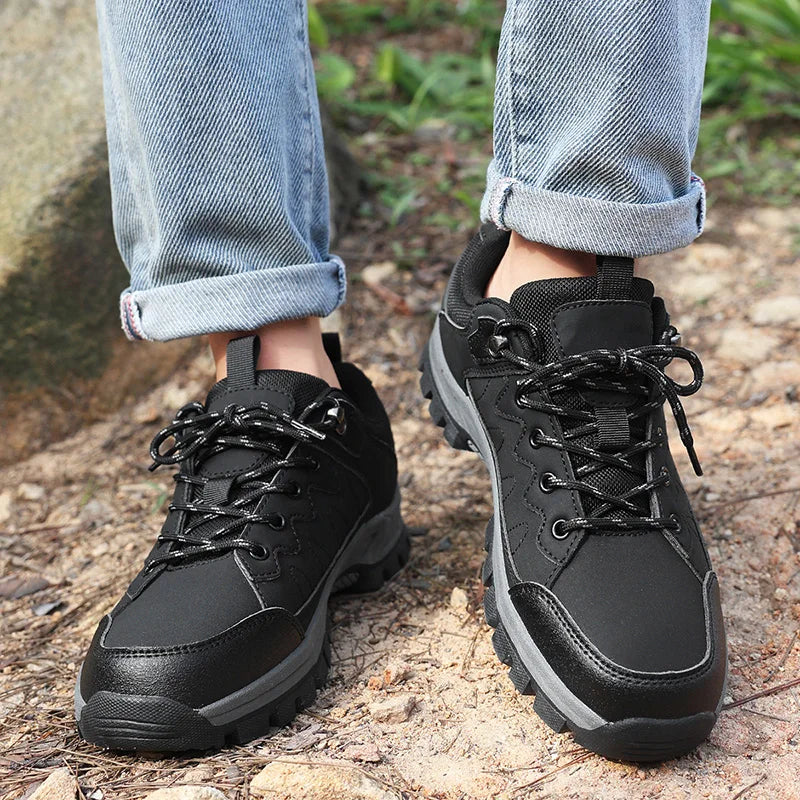 High Quality Hiking Shoes Men's Ankle Boots Durable Non-slip Climbing Shoes Outdoor Tourism Trekking Sneakers for Men Trail Shoe