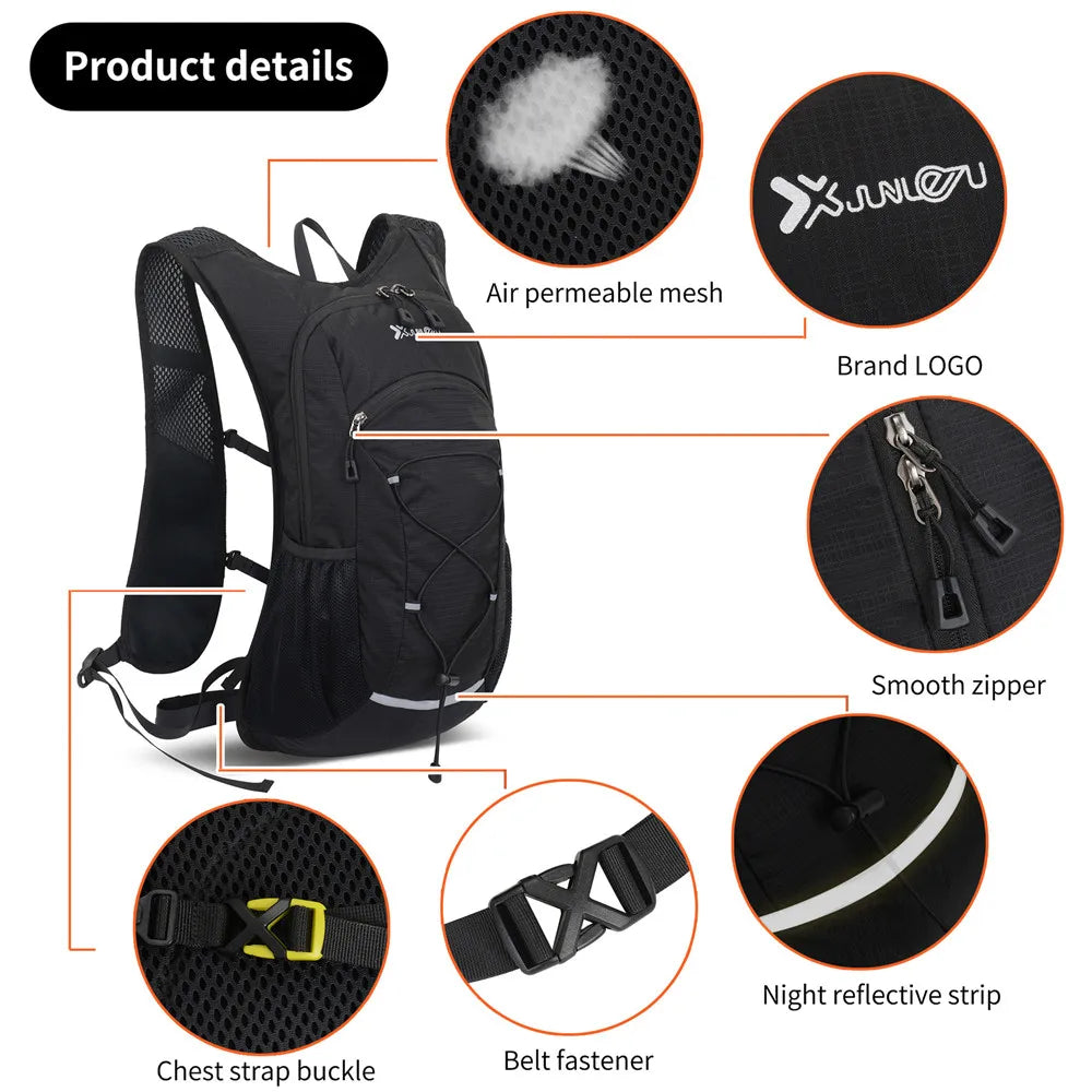 Wanderrucksack 18L Ultraleichter Reiserucksack für Damen und Herren Große Kapazität Outdoor Sport Camping Klettern Wandern Radfahren Rucksack