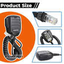 KMC-60 Hand Standard Microphone for KENWOOD NX-740 NX-840 TK-7302 TKD-740 NX-3720 NX-5700 NX-5800 TK-7360 TK-8360 TKD-740  Radio