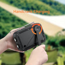 5000mAh Notfall Solar Powerbank Radio USB Lade Handkurbelradio FM AM WB NOAA Wetterradio mit LED Taschenlampe Powerbank