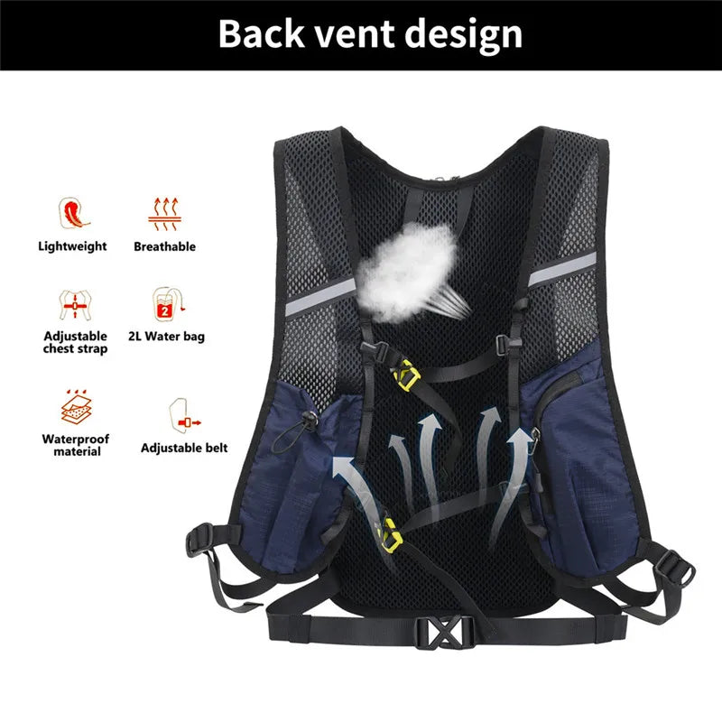 Wanderrucksack 18L Ultraleichter Reiserucksack für Damen und Herren Große Kapazität Outdoor Sport Camping Klettern Wandern Radfahren Rucksack