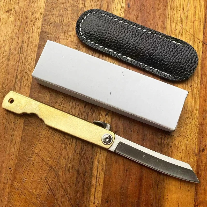 Stainless Steel Folding Pocket Knife for Camping