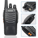 Baofeng BF-88E Walkie Talkie Wireless Copy Frequency Long Range UHF 400-470MHz Portable Ham Two Way Radio for Hunting