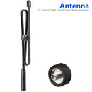 79cm Dual Band VHF UHF 136-520MHz 31inch Foldable CS Tactical SMA Female Ham Radio Antenna for Kenwood Baofeng TYT Wouxun HYT