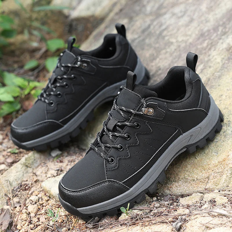 High Quality Hiking Shoes Men's Ankle Boots Durable Non-slip Climbing Shoes Outdoor Tourism Trekking Sneakers for Men Trail Shoe