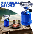 Outdoor Gas Cooker With Adjustable Flame Ideal For Camping Cooking Euro Gas Tank Coffee Stove