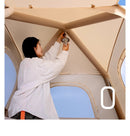 Inflatable Camping Tent  2-3 Person Family Tent Waterproof Sunshade Rainproof Portable Foldable for Park Beach Travel Equipment