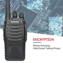 Baofeng BF-88E Walkie Talkie Wireless Copy Frequency Long Range UHF 400-470MHz Portable Ham Two Way Radio for Hunting