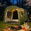 Universal Car Camping Tent - Easy Setup, 210D Tear-Resistant, Spacious, Four Seasons Usable, Multi-Car Compatible for SUV