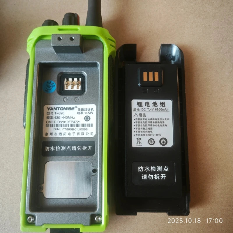 10W Ham Radio Uhf 400-480Mhz Long Range Walkie Talkies Ip67 Waterproof Wireless Set Marine For Camping Baofeng Uv 9R Pro V2
