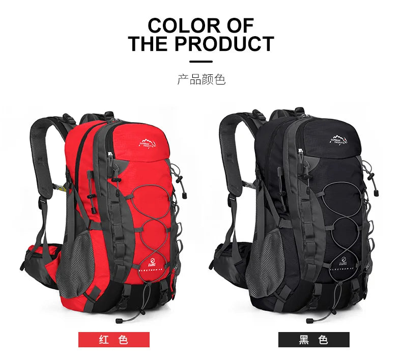 Robuster 40-Liter Trekkingrucksack – Ideal für Bergsteigen, Wandern und Camping – Herren-Taktikrucksack