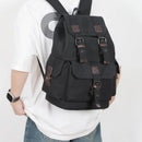 Wanderrucksack, Segeltuchrucksack, Unisex-Rucksack, Lässige Schulreisetasche, Schultasche mit großem Fassungsvermögen