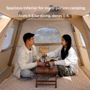Inflatable Camping Tent  2-3 Person Family Tent Waterproof Sunshade Rainproof Portable Foldable for Park Beach Travel Equipment