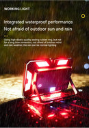 LED Campingzeltlampe Wiederaufladbarer Suchscheinwerfer Hohe Leistung Outdoor Notbeleuchtung Wasserdichte Tragbare Hängelampen