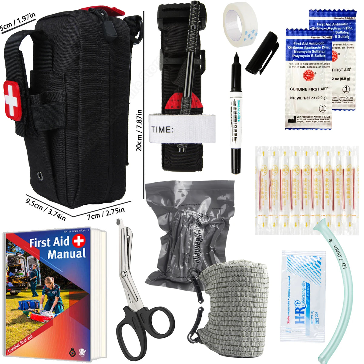 Notfall-Überlebensausrüstung Erste-Hilfe-Set Admin-Tasche EMT Campingausrüstung Taktisches Trauma Molle EDC IFAK Outdoor-Werkzeuge