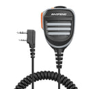 BaoFeng Walkie Talkie BF-780 2 Pin PTT Speaker Mic for Quansheng UV-K5 K6 Baofeng UV-5R BF-888S UV-5RH 21 17 PRO HAM Radio
