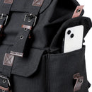 Wanderrucksack, Segeltuchrucksack, Unisex-Rucksack, Lässige Schulreisetasche, Schultasche mit großem Fassungsvermögen