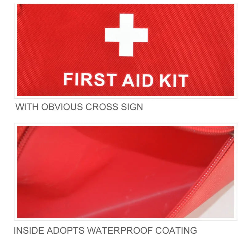 Portable First Aid Kit for Home, Car & Travel
