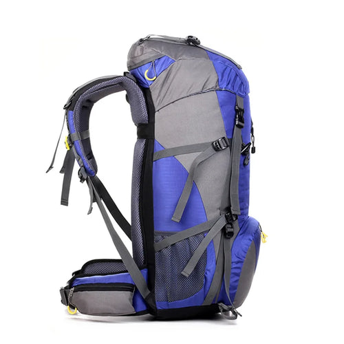 Wanderrucksack 50L Damen&Herren Multifunktions Outdoor Wasserdicht Großes Fassungsvermögen Trekking Reise Bergsteigerrucksack