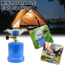 Outdoor Gas Cooker With Adjustable Flame Ideal For Camping Cooking Euro Gas Tank Coffee Stove