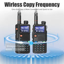 BAOFENG 5RM 10W Ham Radio Long Range UV5RM Handheld Two Way Radio NOAA Weather Receiver Rechargeable FM Radio Professional USB-C