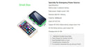 New Solar Power Bank 100000mAh Portable Charging Poverbank External Battery Charger Strong Light LDE Light for All Smartphones