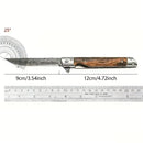 Beim Outdoor-Camping werden oft kleine Messer, Edelstahlmesser und Klappmesser mit hoher Härte und Damaszener Muster verwendet