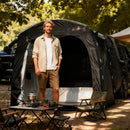 Universal Car Camping Tent - Easy Setup, 210D Tear-Resistant, Spacious, Four Seasons Usable, Multi-Car Compatible for SUV