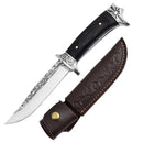 Outdoor Camping Survivalmesser 7cr13mov Klinge Holzgriffe Selbstverteidigung Wildnis Taktik Gerade Messer Militärmesser