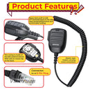KMC-60 Hand Standard Microphone for KENWOOD NX-740 NX-840 TK-7302 TKD-740 NX-3720 NX-5700 NX-5800 TK-7360 TK-8360 TKD-740  Radio