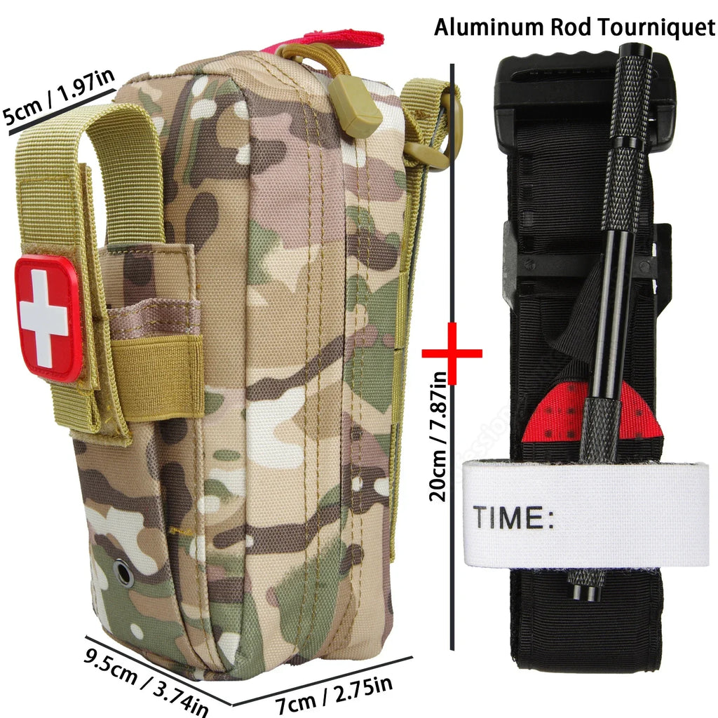 Notfall-Überlebensausrüstung Erste-Hilfe-Set Admin-Tasche EMT Campingausrüstung Taktisches Trauma Molle EDC IFAK Outdoor-Werkzeuge