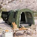Universal Car Camping Tent - Easy Setup, 210D Tear-Resistant, Spacious, Four Seasons Usable, Multi-Car Compatible for SUV