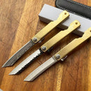 A Variety of Outdoor Folding Knives with Different Blade Types Rock Climbing Camping Portable Holiday Gifts Essential Equipment