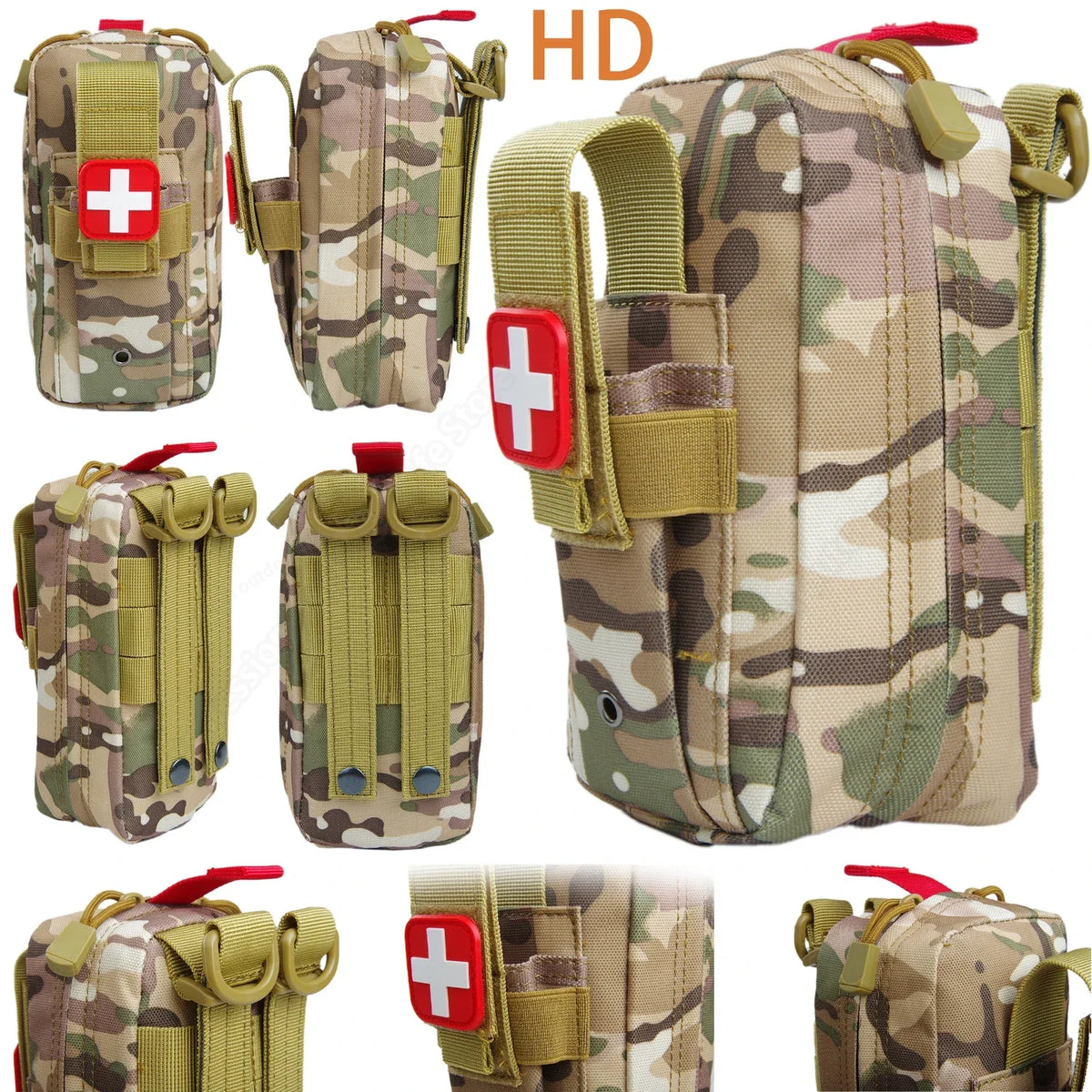 Notfall-Überlebensausrüstung Erste-Hilfe-Set Admin-Tasche EMT Campingausrüstung Taktisches Trauma Molle EDC IFAK Outdoor-Werkzeuge
