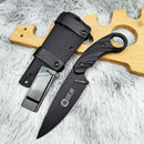 CUT Camping Wandern Angeln Unverzichtbares Outdoor-Abenteuer Tragbares gerades Messer Langlebiger ergonomischer Griff Dschungel-Überlebensmesser
