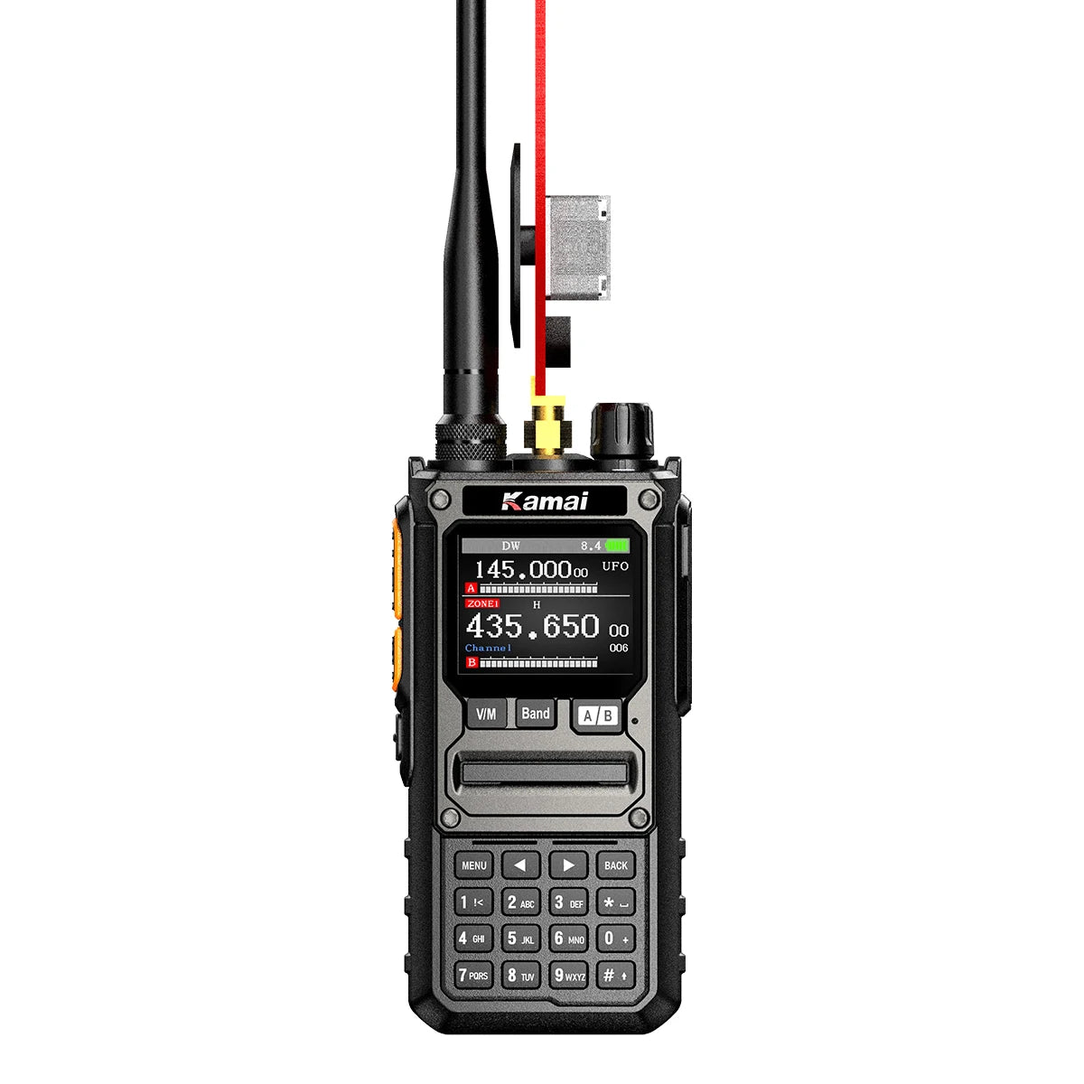 Ham Walkie Talkie intercom 10W Transceiver CB SSB HF Multi Band AM FM Amateur Portable Wireless Long Range Two Way Radio