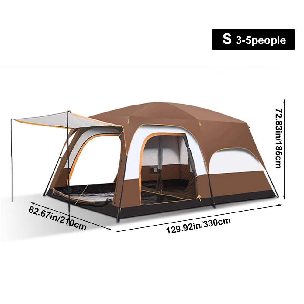 Sonuto Large Family Cabin Tent | Three-Season Camping
