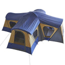 600*600cm Familien-Camping-Outdoor-Freizeitzelt Vier Zimmer Eine Halle Schatten Riesige Outdoor-Zelte Kundenspezifisch
