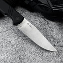 1089 Camping Hiking Jungle Adventure Knives Outdoor Multi-Purpose Fixed Blade Knife with Kydex Sheath G10 Handle EDC Pocket Tool