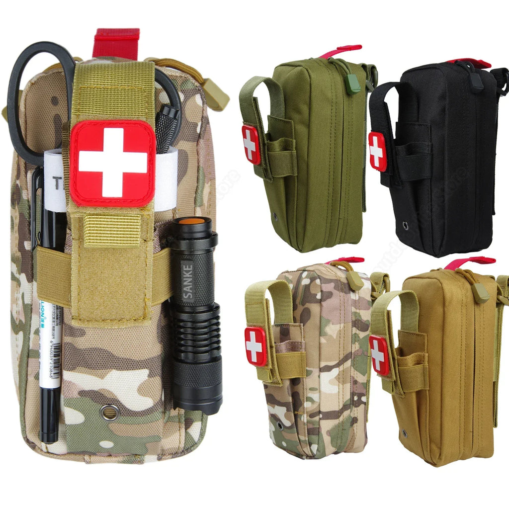 Notfall-Überlebensausrüstung Erste-Hilfe-Set Admin-Tasche EMT Campingausrüstung Taktisches Trauma Molle EDC IFAK Outdoor-Werkzeuge